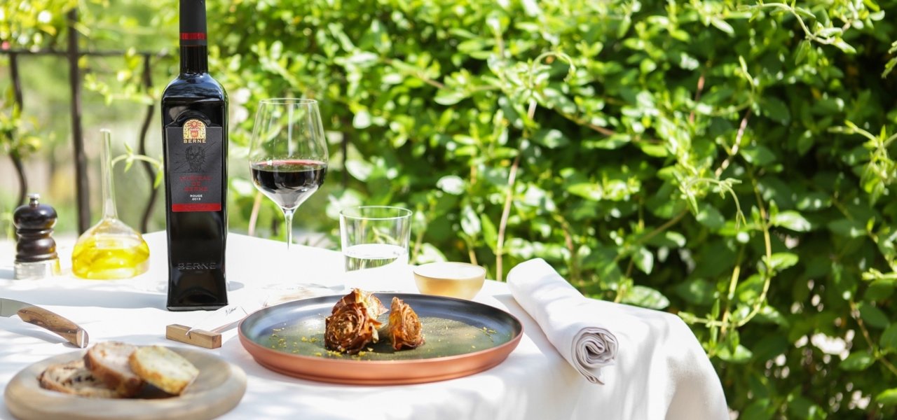Terrace of Château de Berne